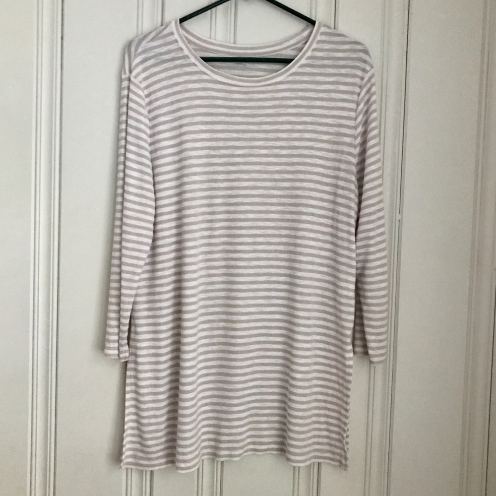 Old Navy Striped Tunic Shirt Large